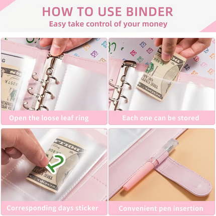 100 Envelope Savings Challenge Book, Budget Planner for Money Saving – image 18