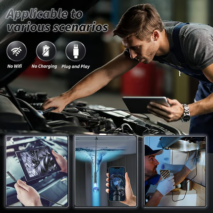 Borescope Camera for Phone with 8 LED Lights, Borescope Camera for Phone with 8 LED Lights – image 8