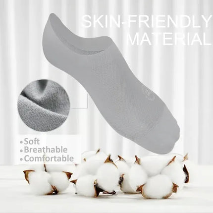 No Show Socks for Women and Men, Breathable Non Slip Socks with Mesh Top – image 8