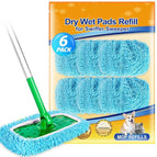 Blue / 6 Mop Pads