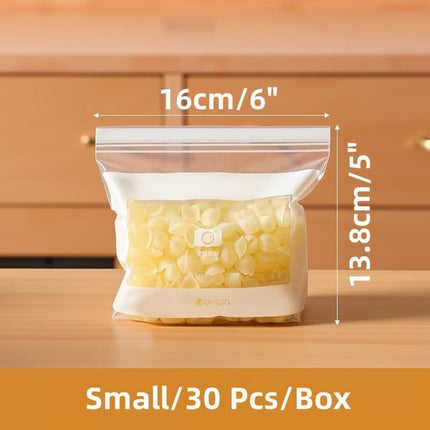 Reusable Zip Lock Bags, Reusable Food Storage Bags for Snacks and Produce – image 6