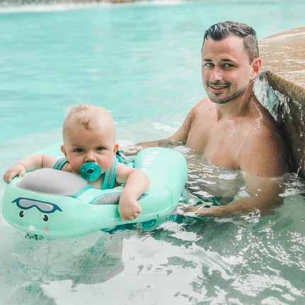 Infant Swim Float Trainer with Adjustable Straps | Safe Upper-Body Support for Toddlers Learning to Swim