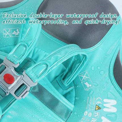 Infant Swim Float Trainer with Adjustable Straps | Safe Upper-Body Support for Toddlers Learning to Swim