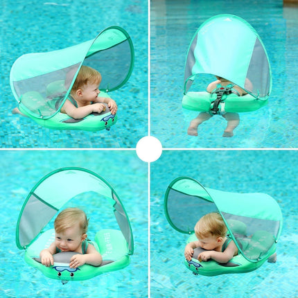 Infant Swim Float Trainer with Adjustable Straps | Safe Upper-Body Support for Toddlers Learning to Swim