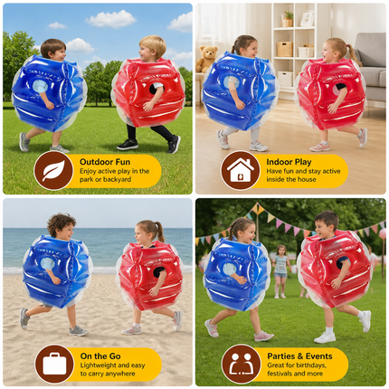 Inflatable Bumper Ball Suit for Kids with Durable Design | Fun Outdoor Play for Active Bumping Games