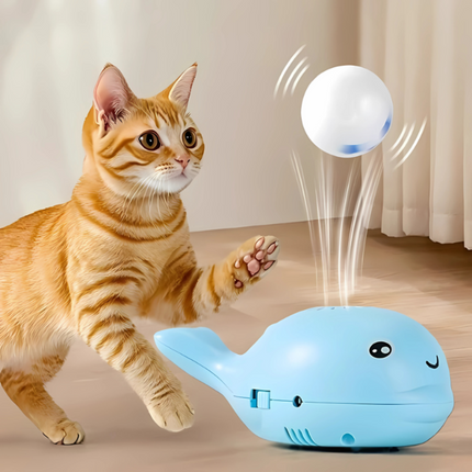 Interactive Electric Cat Toy with Floating Ball | Engaging Indoor Play for Active Cats