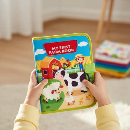 Interactive Montessori Farm Storybook with Hands-On Activities | Engaging Early Learning for Toddlers and Preschoolers