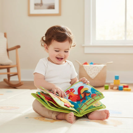 Interactive Montessori Farm Storybook with Hands-On Activities | Engaging Early Learning for Toddlers and Preschoolers