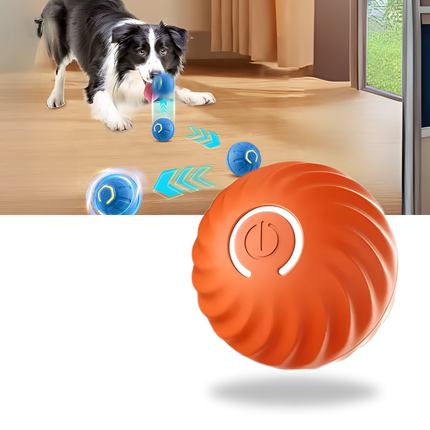 Smart Interactive Dog Ball with Obstacle Avoidance Technology | Durable Rechargeable Toy for Engaging Playtime