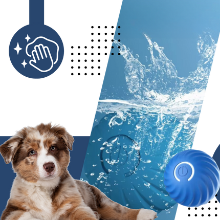 Smart Interactive Dog Ball with Obstacle Avoidance Technology | Durable Rechargeable Toy for Engaging Playtime