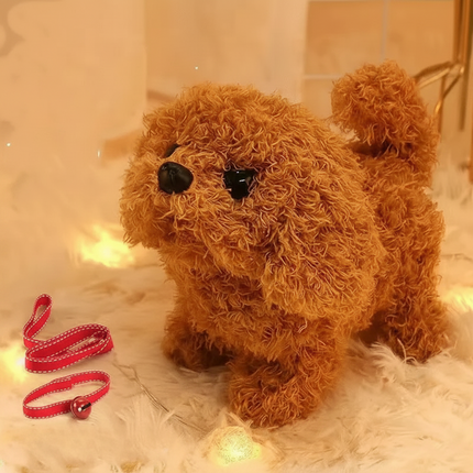 Interactive Plush Dog Toy with Walking and Barking Features | Engaging Playtime for Kids