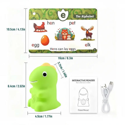 Interactive Reading Pen with Voice Features for Engaging Learning | Fun Tool for Kids' Reading Skills