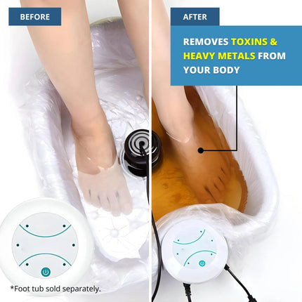 Ionic Foot Bath System with Portable Basin for Home Spa Relaxation | Easy Controls for Soothing Soak Sessions