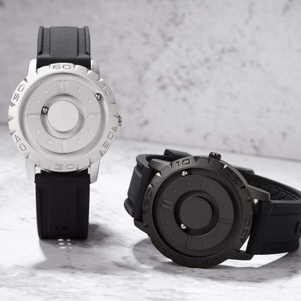 Navigator Magnetic Ball Watch with Adjustable Time Settings | Unique Design for Effortless Style