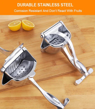 Stainless Steel Citrus Juicer with Lever – image 15