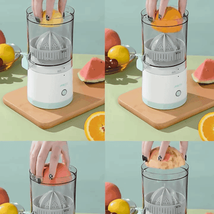 Portable Electric Juicer with USB Rechargeable Battery | Compact Design for Smoothies on the Go