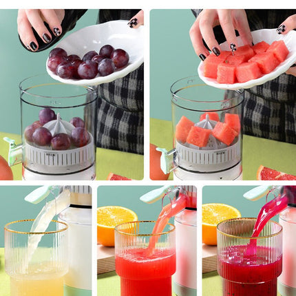 Portable Electric Juicer with USB Rechargeable Battery | Compact Design for Smoothies on the Go