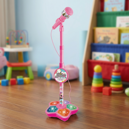 Karaoke Microphone Set for Kids with Adjustable Stand | Creative Singing Fun for Home Entertainment