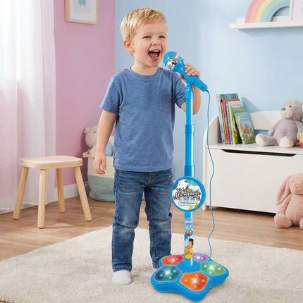 Karaoke Microphone Set for Kids with Adjustable Stand | Creative Singing Fun for Home Entertainment