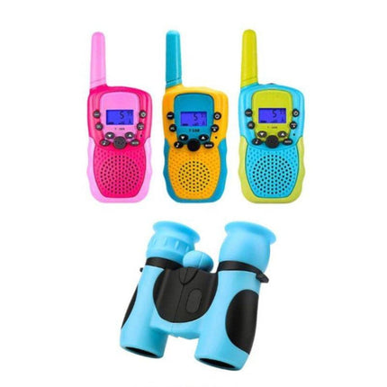 Kids Binoculars with Easy Grip Rubberized Design | Lightweight Compact Glasses for Outdoor Exploration