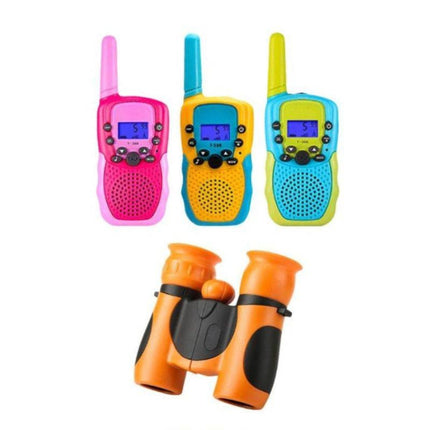 Kids Binoculars with Easy Grip Rubberized Design | Lightweight Compact Glasses for Outdoor Exploration
