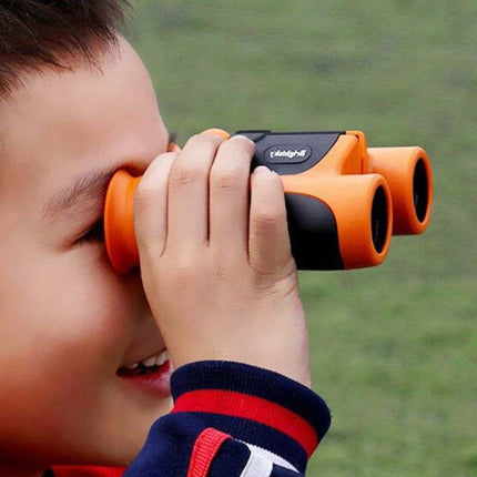 Kids Binoculars with Easy Grip Rubberized Design | Lightweight Compact Glasses for Outdoor Exploration