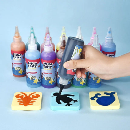 Kids Crafts Water Gel Activity Kit with Colorful Animal Molds | Creative Hands-On Play for Fine Motor Skills and Imagination