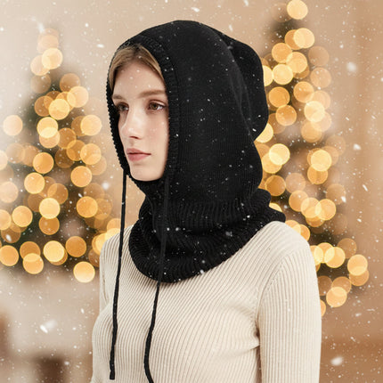 Cashmere Knit Beanie with Pom-Pom Design | Ribbed Stretch Fit for Cold Weather Comfort