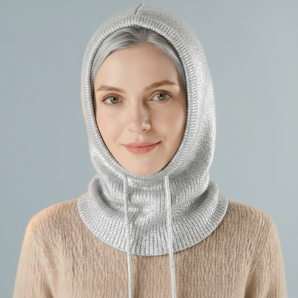 Cashmere Knit Beanie with Pom-Pom Design | Ribbed Stretch Fit for Cold Weather Comfort
