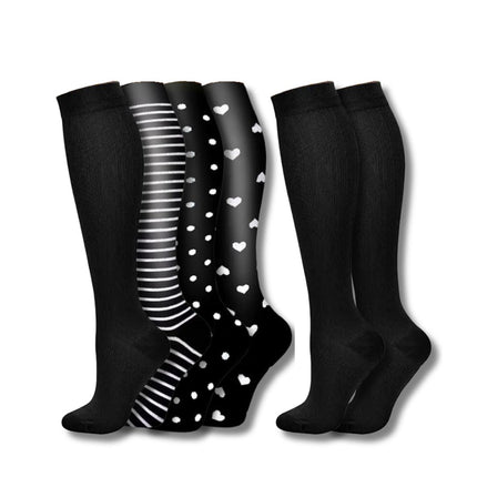 Women's Compression Socks with Knee High Support | Flexible Fit for Daily Movement and Travel