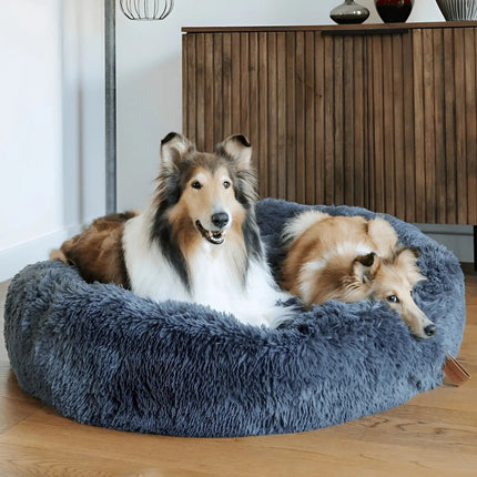 Anxiety-Relieving Dog Bed with Plush Cozy Design | Comfortable Rest for Small to Large Dogs