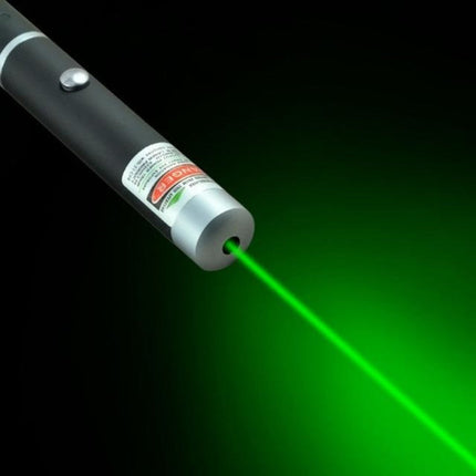 Handheld Laser Pointer with Metal Housing & USB Rechargeable | Versatile Presentation Tool for Meetings and Lectures