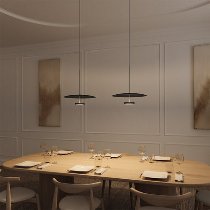 LED Ceiling Light Fixture with Dimmable Indirect Lighting | Modern Hanging Design for Stylish Home Illumination