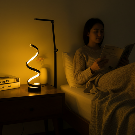 LED Desk Lamp with Adjustable Clamp and 3 Color Temperatures | Modern Lighting Solution for Home and Office