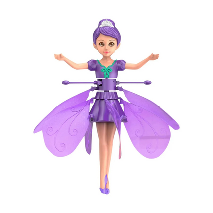 Flying Fairy Toy, LED Light Fairy Doll with Hand Motion Sensor, Hand Controlled Flying Toy with Obstacle Detection_01