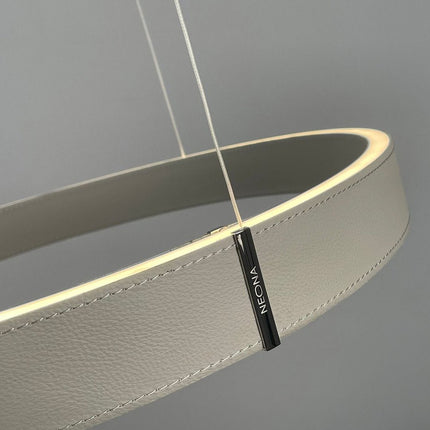 LED Ceiling Light Pendant with Dimmable Illumination | Modern Flush Mount Fixture for Living Room and Dining Areas