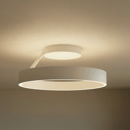 LED Flush Mount Ceiling Light in Modern Round Design | Energy-Efficient Lighting for Hallways and Bedrooms