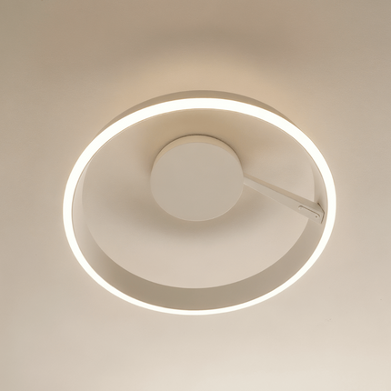 LED Flush Mount Ceiling Light in Modern Round Design | Energy-Efficient Lighting for Hallways and Bedrooms