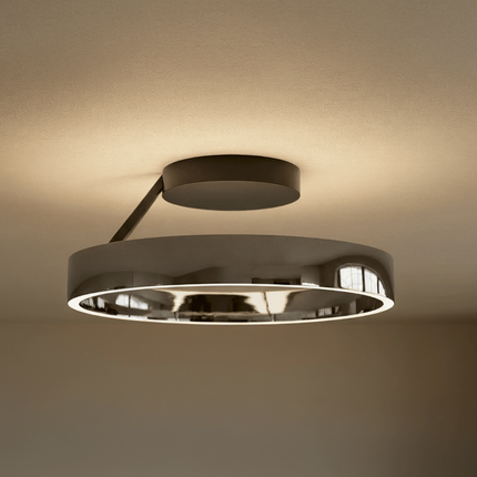 LED Flush Mount Ceiling Light in Modern Round Design | Energy-Efficient Lighting for Hallways and Bedrooms