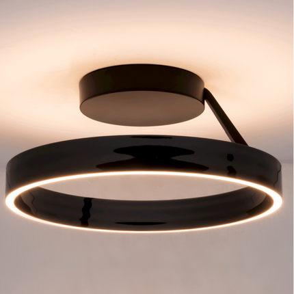 LED Flush Mount Ceiling Light in Modern Round Design | Energy-Efficient Lighting for Hallways and Bedrooms