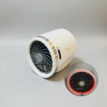 LED Portable Fan with Reusable Ice Packs & 3-Speed Settings | Air Circulation for Home Cooling and Comfort