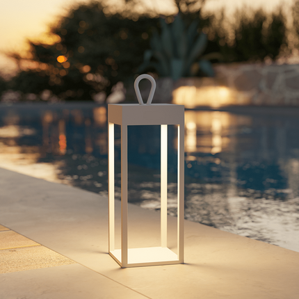 LED Table Lamp with Dimmable Touch Control | Portable Rechargeable Lighting for Indoor and Outdoor Use