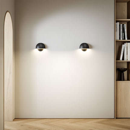 LED Wall Light with Motion Sensor & Touch Dimming | Battery Powered for Convenient Warm White Illumination
