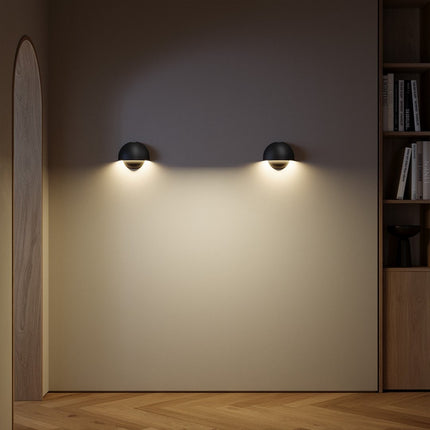 LED Wall Light with Motion Sensor & Touch Dimming | Battery Powered for Convenient Warm White Illumination