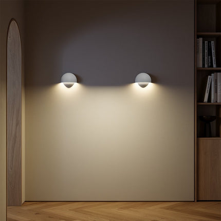 LED Wall Light with Motion Sensor & Touch Dimming | Battery Powered for Convenient Warm White Illumination