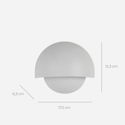 LED Wall Light with Motion Sensor & Touch Dimming | Battery Powered for Convenient Warm White Illumination