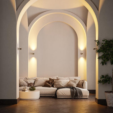 LED Wall Light Sconce with Touch Dimming Control | Modern Accent Lighting for Cozy Home Atmosphere