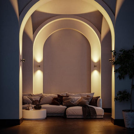 LED Wall Light Sconce with Touch Dimming Control | Modern Accent Lighting for Cozy Home Atmosphere