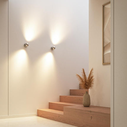 LED Wall Light Sconce with Touch Dimming Control | Modern Accent Lighting for Cozy Home Atmosphere