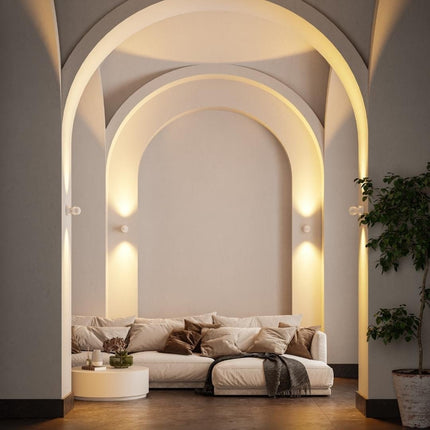 LED Wall Light Sconce with Touch Dimming Control | Modern Accent Lighting for Cozy Home Atmosphere